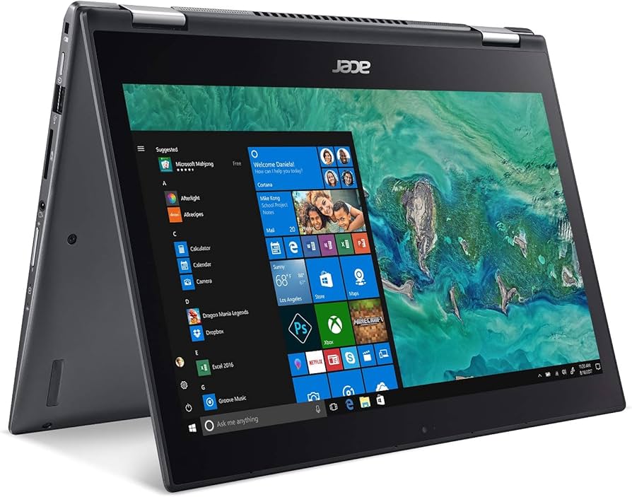 Acer Spin SP513-53N x360 Core i5-8th Gen 8-256 GB Used AAA+