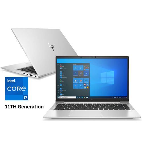 HP Elitebook 840 G8, 11th Gen Core i7 Processor, 16GB DDR4 RAM, 512GB SSD Storage, 14 Inch FHD Display AAA+++